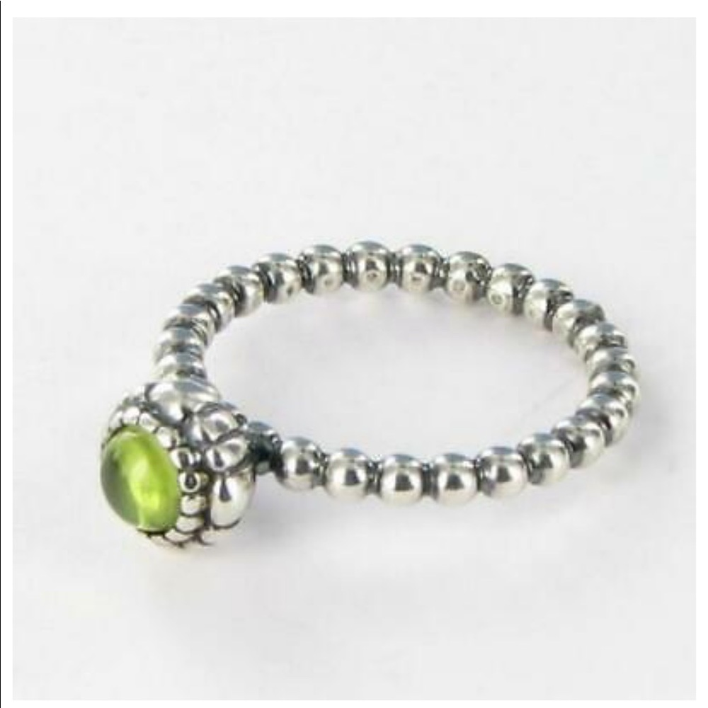 Pandora Birthstone Ring August